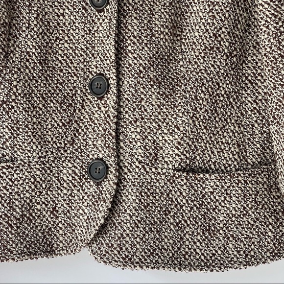 Talbots Blazer Jacket Coat 25% Wool Blazer Jacket, Sz 8 - Picture 9 of 13